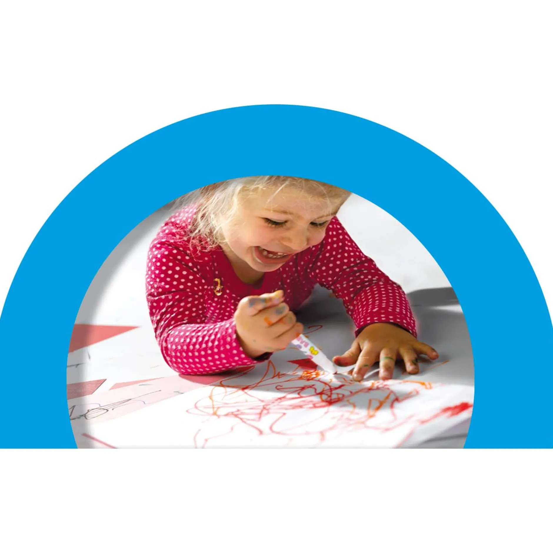 Puzzels & Spellen|Tekenen*SES My First babymarkers - 8 viltstiften Multi