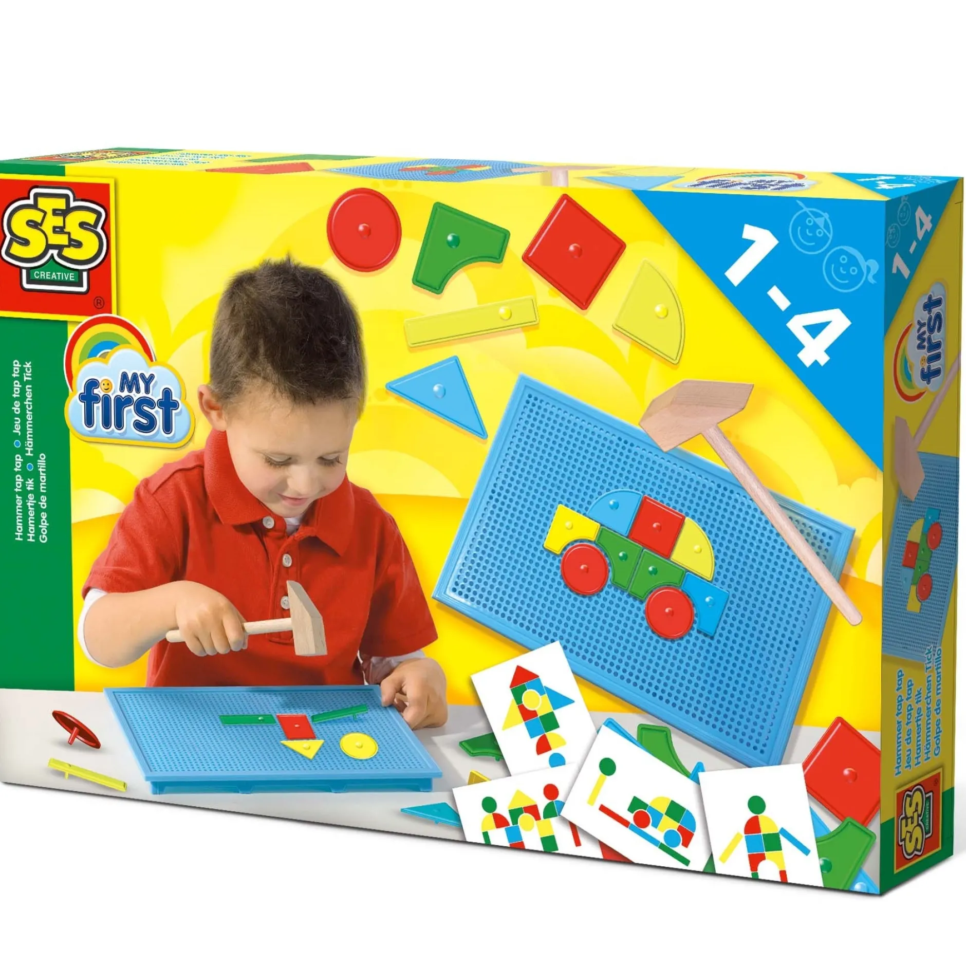 Puzzels & Spellen*SES My First hamertje tik Multi
