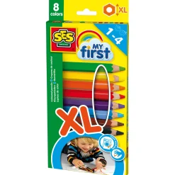 Tekenen|Puzzels & Spellen*SES My First kleurpotloden Multi