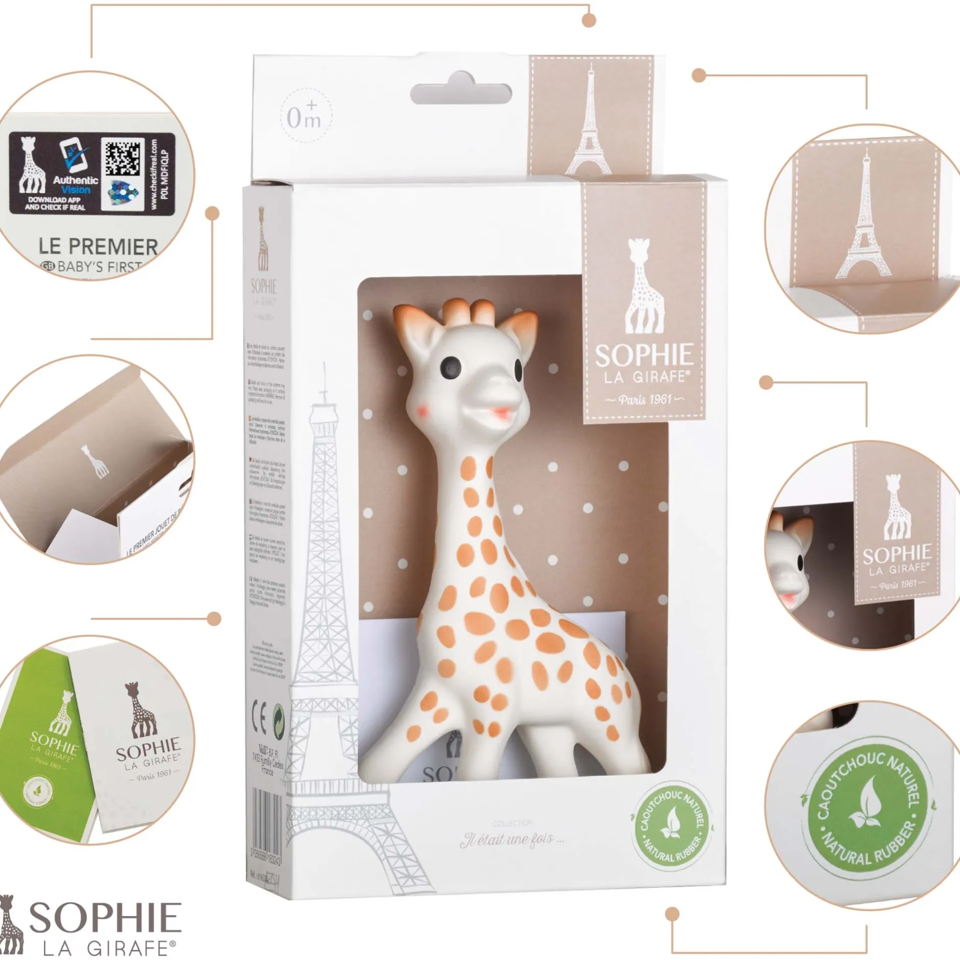 Feestartikelen|Kraamcadeaus*Sophie de Giraf babyspeeltje Multi