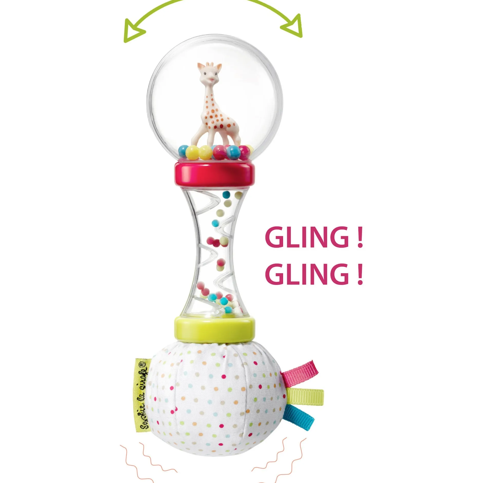 Feestartikelen|Kraamcadeaus*Sophie de Giraf cadeauset 4-delig Multi