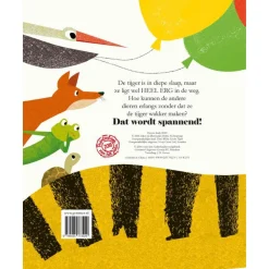 Kinderboeken*Boeken SSST de tijger slaapt kartonboek Multi