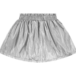 Jurken & Rokken|Jurken & Rokken*Stains & Stories peuter rok effen zilver Silver