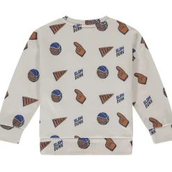 Truien & Vesten|Truien & Sweaters*Stains & Stories peuter sweater lange mouwen all over print multi Off-White