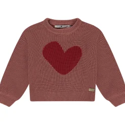 Truien & Vesten|Shirts & Blouses*Stains & Stories peuter trui lange mouwen roze Mid Pink