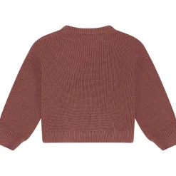 Truien & Vesten|Shirts & Blouses*Stains & Stories peuter trui lange mouwen  roze Mid Pink