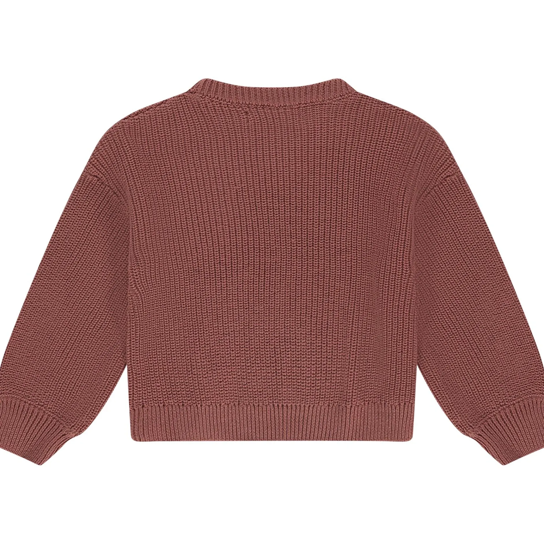Truien & Vesten|Shirts & Blouses*Stains & Stories peuter trui lange mouwen roze Mid Pink