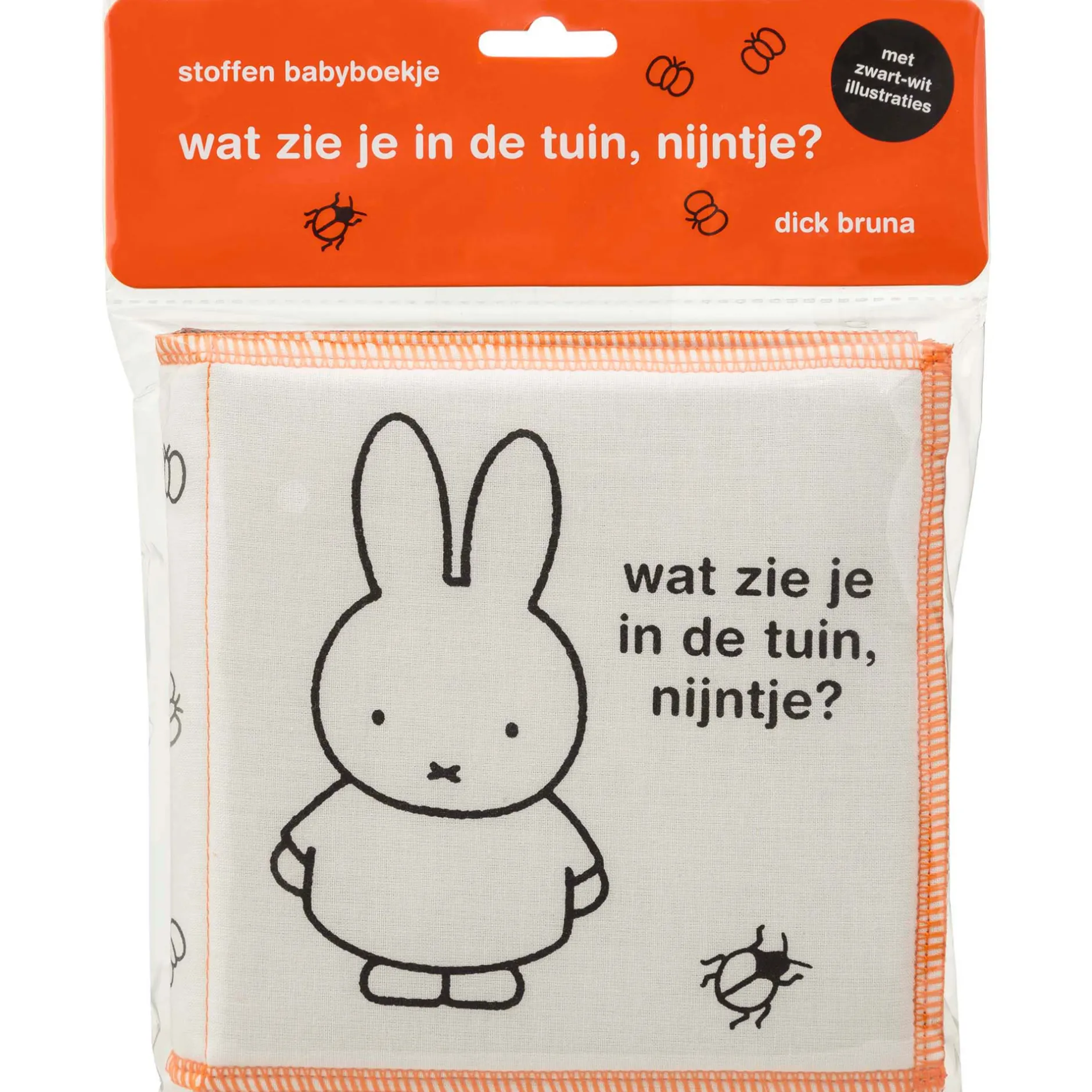 Kinderboeken*Nijntje Stoffen babyboekje wat zie je in de tuin, ? Multi