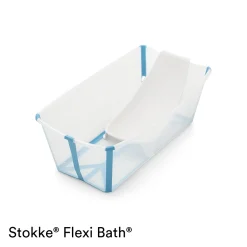 Opvouwbare Babybadjes*Stokke Flexi Bath newborn support transparant