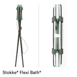 Opvouwbare Babybadjes*Stokke Flexi Bath standaard grijs
