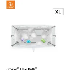 Opvouwbare Babybadjes*Stokke Flexi Bath XL wit