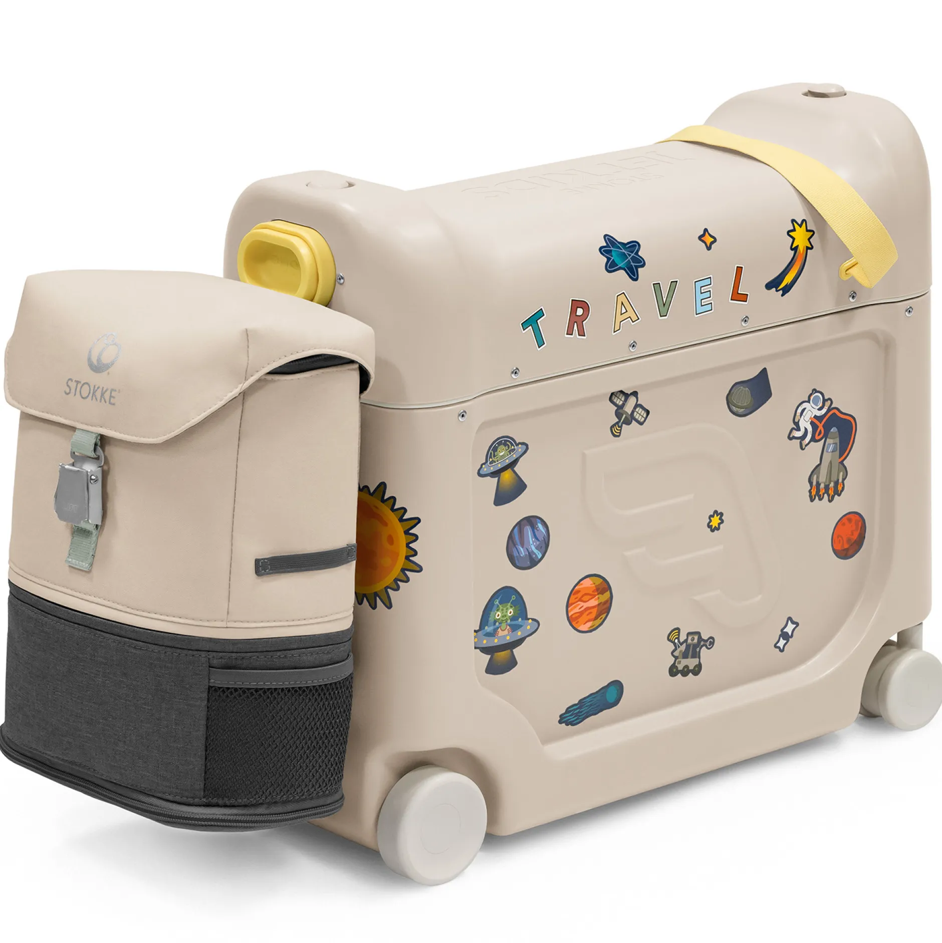 Campingbedden*Stokke JetKids BedBox Moonglow White