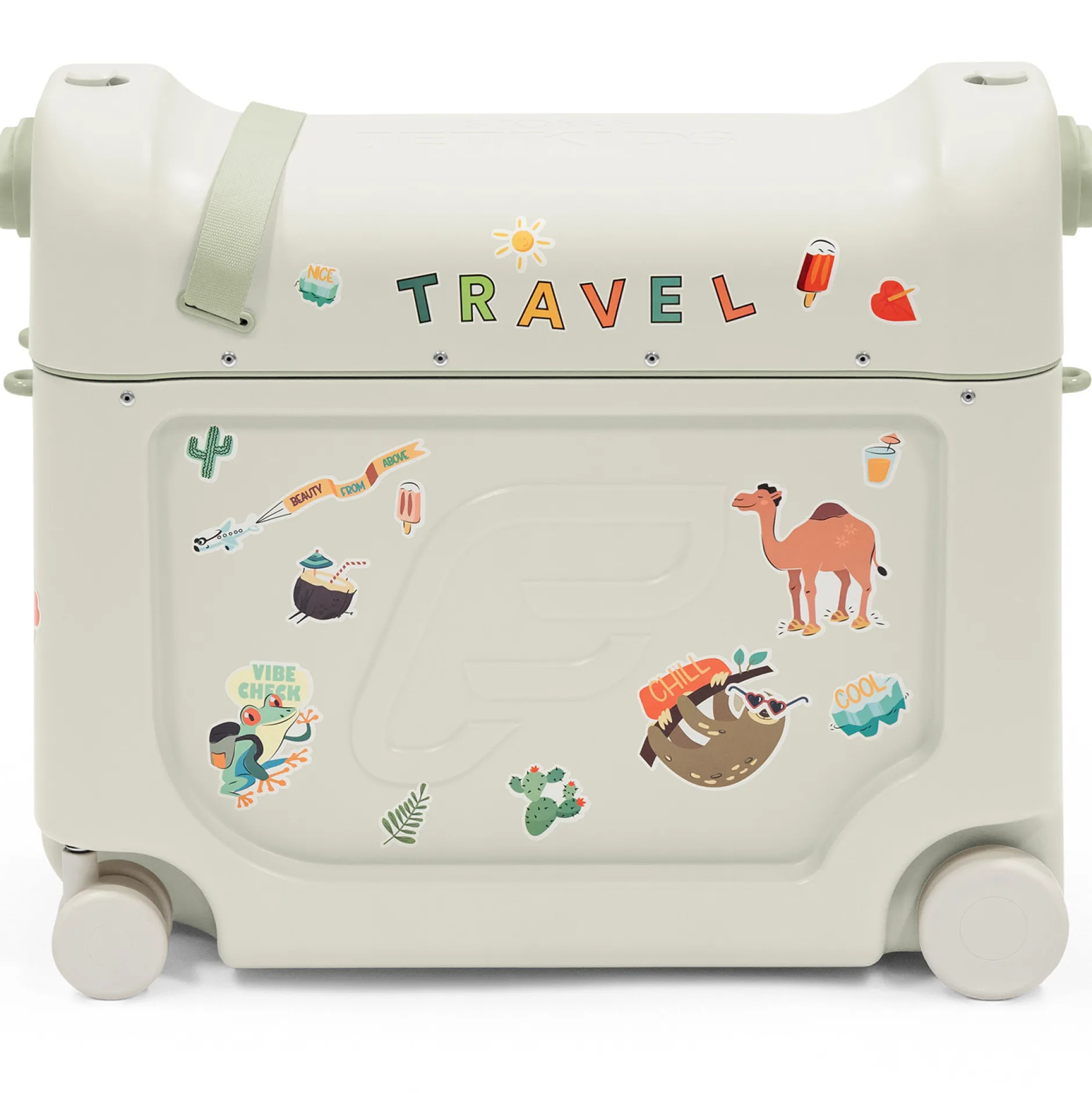 Campingbedden*Stokke JetKids BedBox Sea Green
