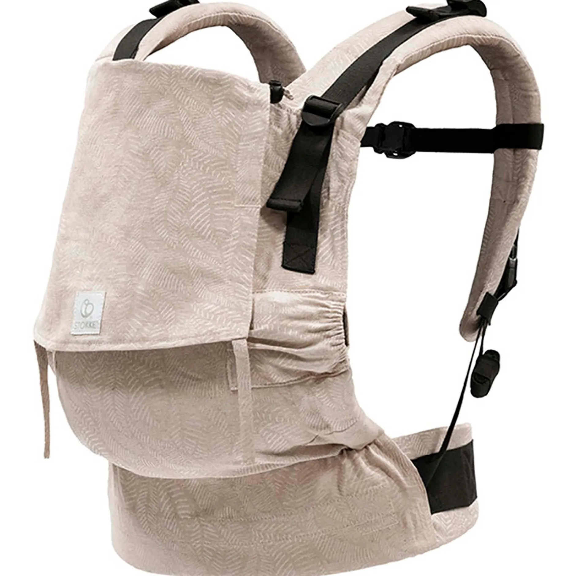 Draagzakken & Doeken*Stokke LIMAS Flex Draagzak Floral Beige