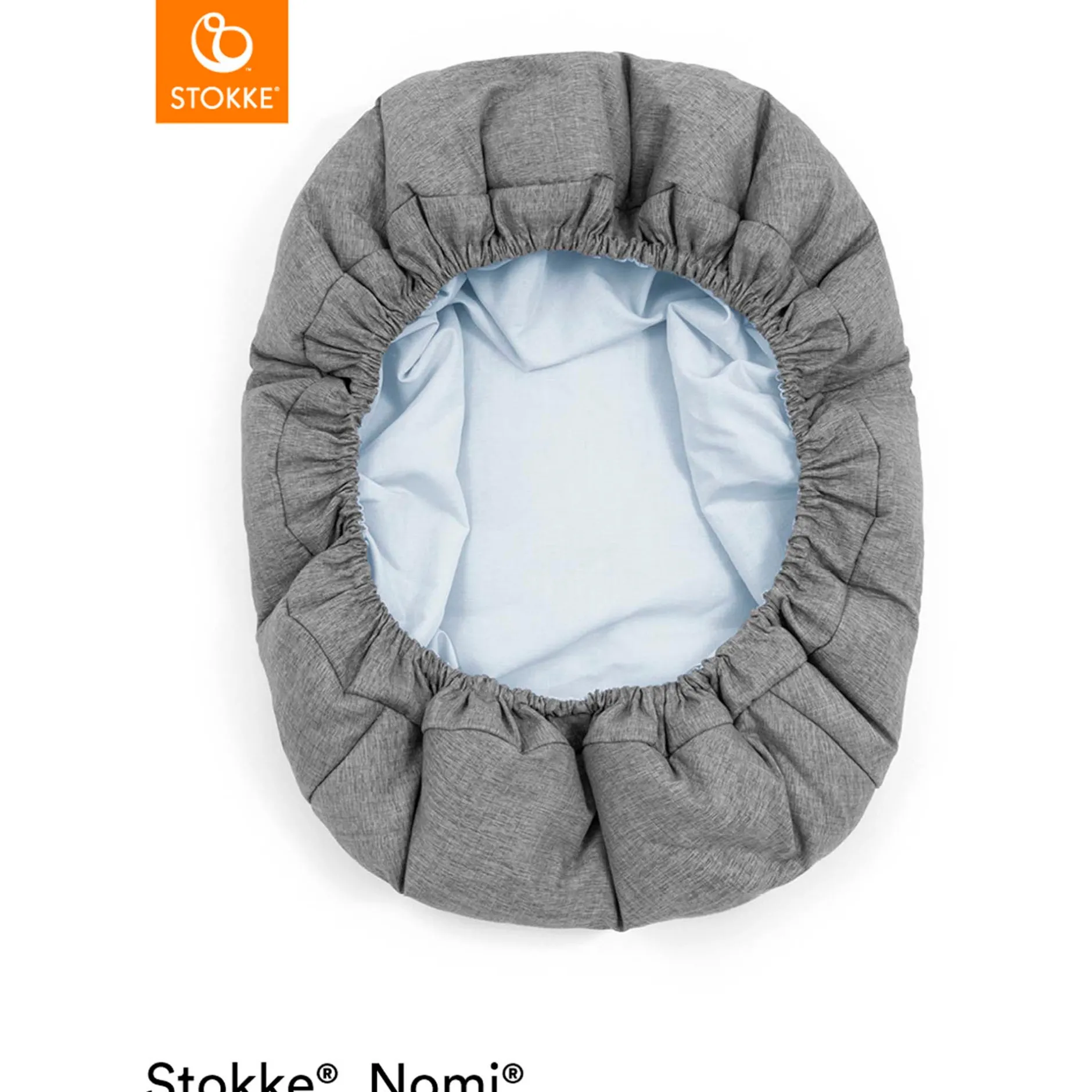 Kinderstoel Accessoires*Stokke Nomi Newbornset Black/Grey Blue