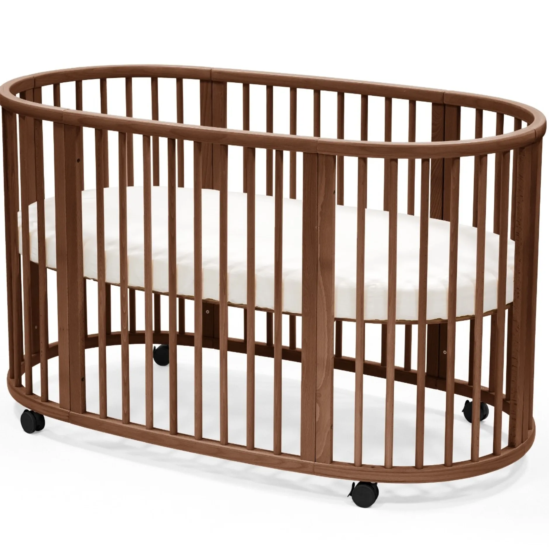 Bundels & Combideals|Ledikanten*Stokke Sleepi Bed bundel warm bruin met matras & hoeslaken