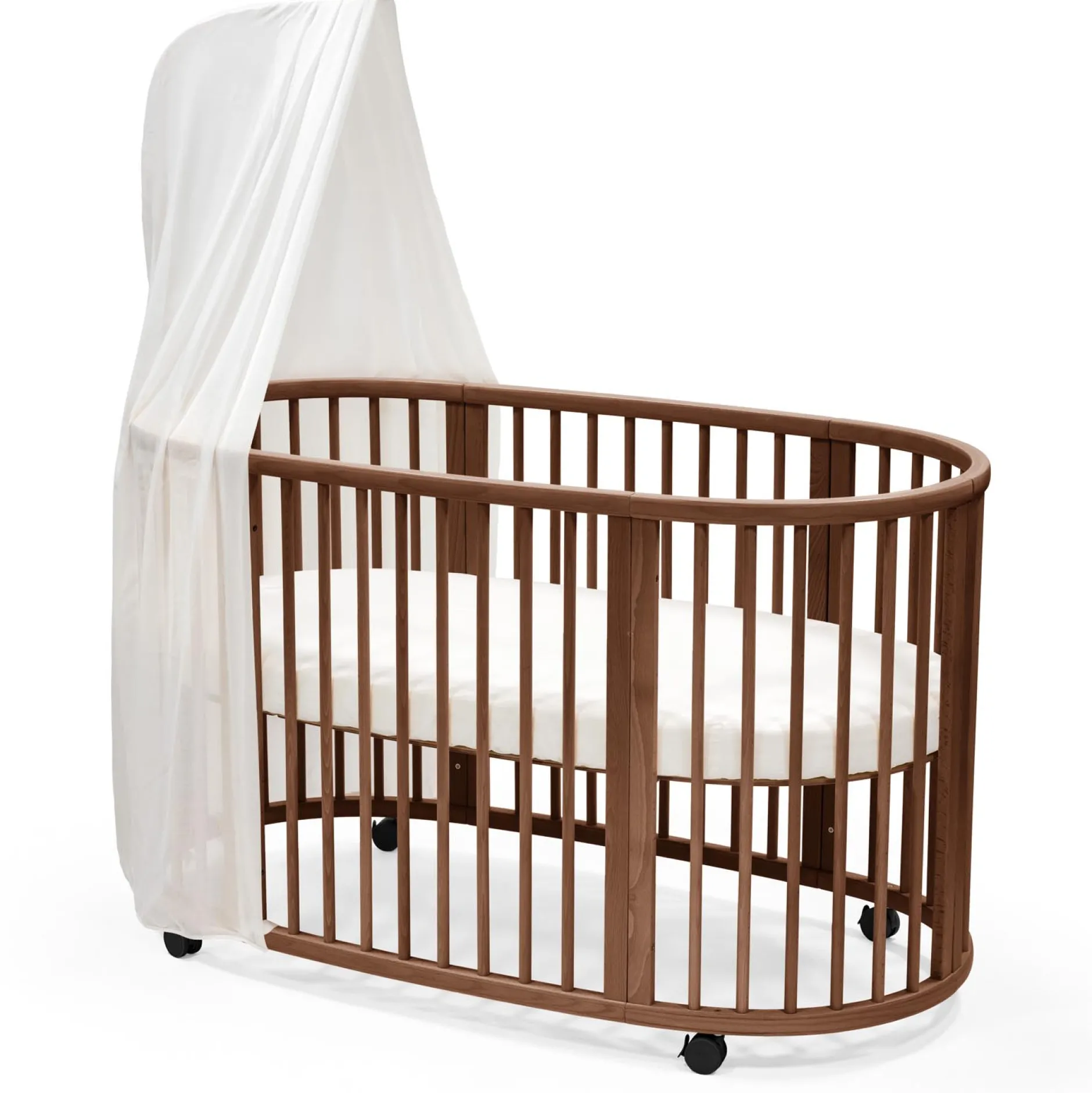 Bundels & Combideals|Ledikanten*Stokke Sleepi Bed bundel warm bruin met matras & hoeslaken
