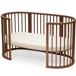 Bundels & Combideals|Ledikanten*Stokke Sleepi Bed bundel warm bruin met matras & hoeslaken