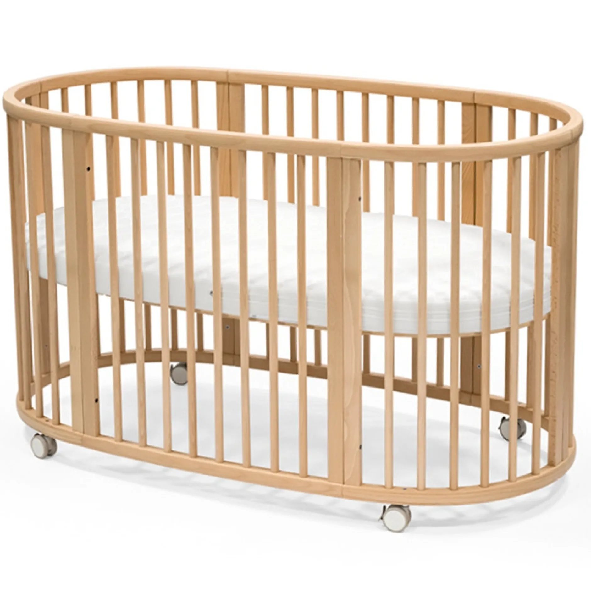 Bundels & Combideals|Ledikanten*Stokke Sleepi Bed bundel warm bruin met matras & hoeslaken