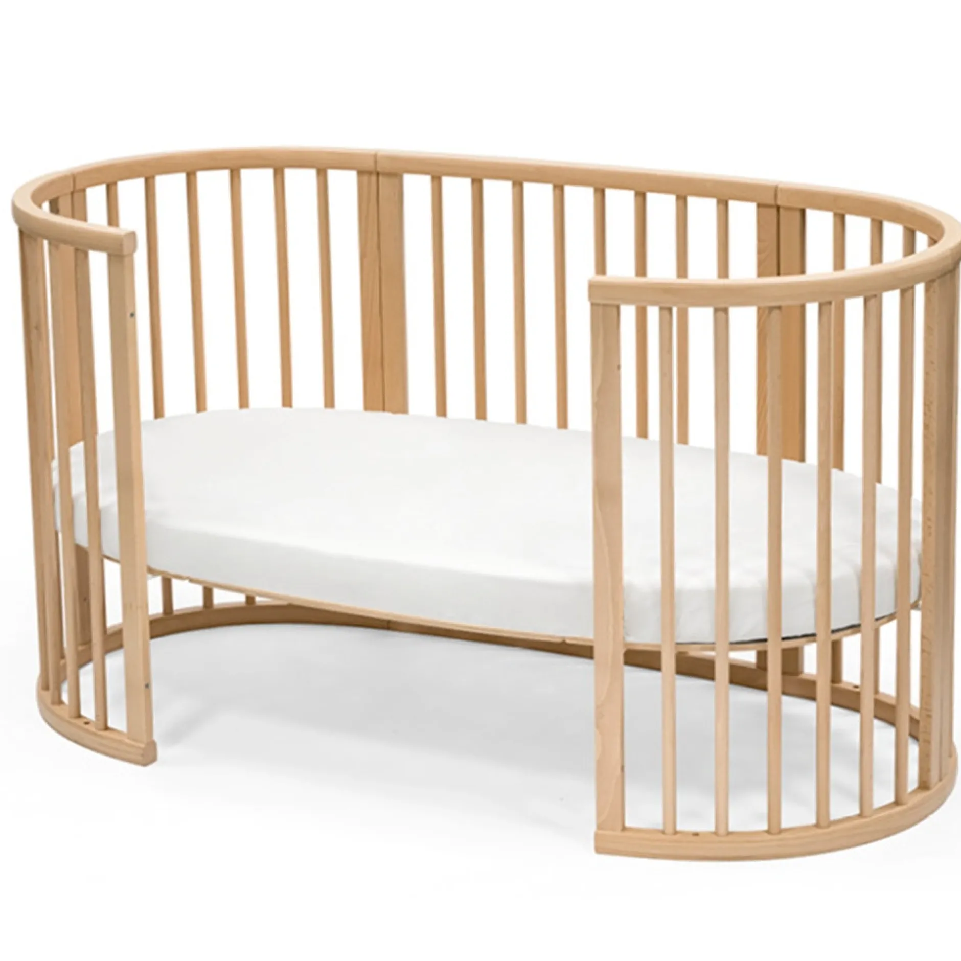 Hemeltjes & Klamboes*Stokke Sleepi hoeslaken ledikant wit