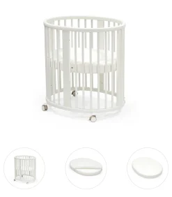 Bundels & Combideals|Wiegjes*Stokke Sleepi Mini bundel wit met matras & hoeslaken