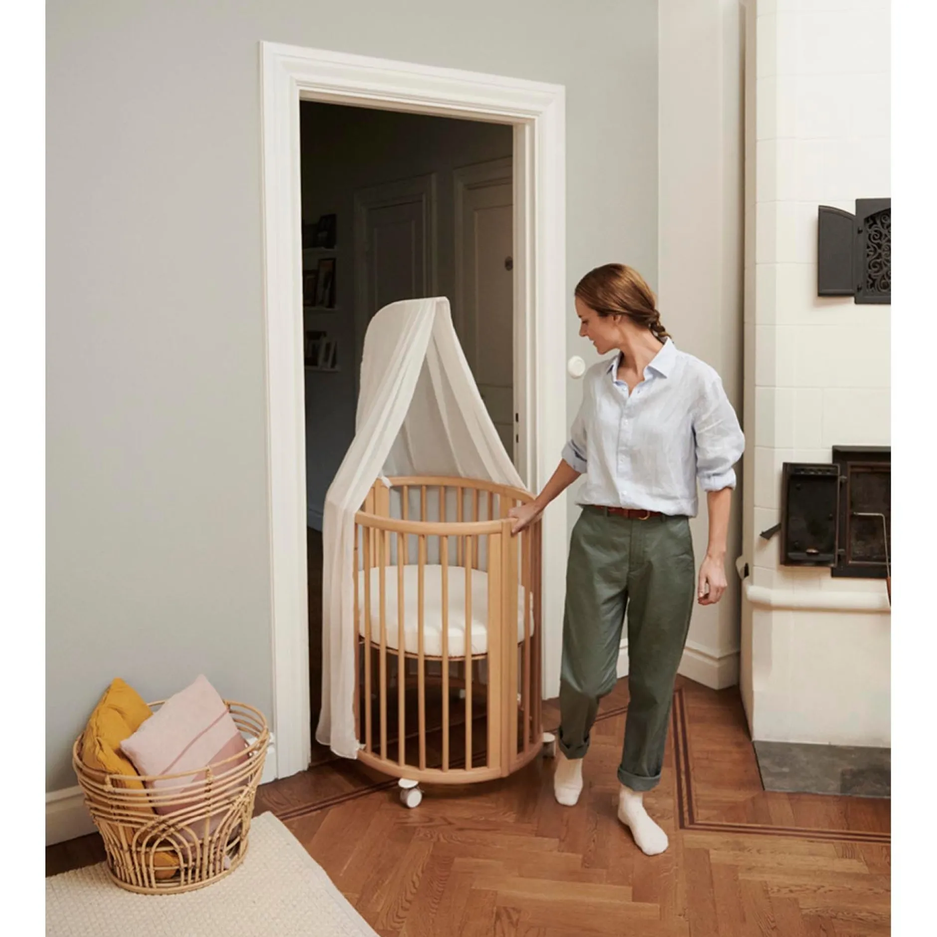 Bundels & Combideals|Wiegjes*Stokke Sleepi Mini bundel wit met matras & hoeslaken