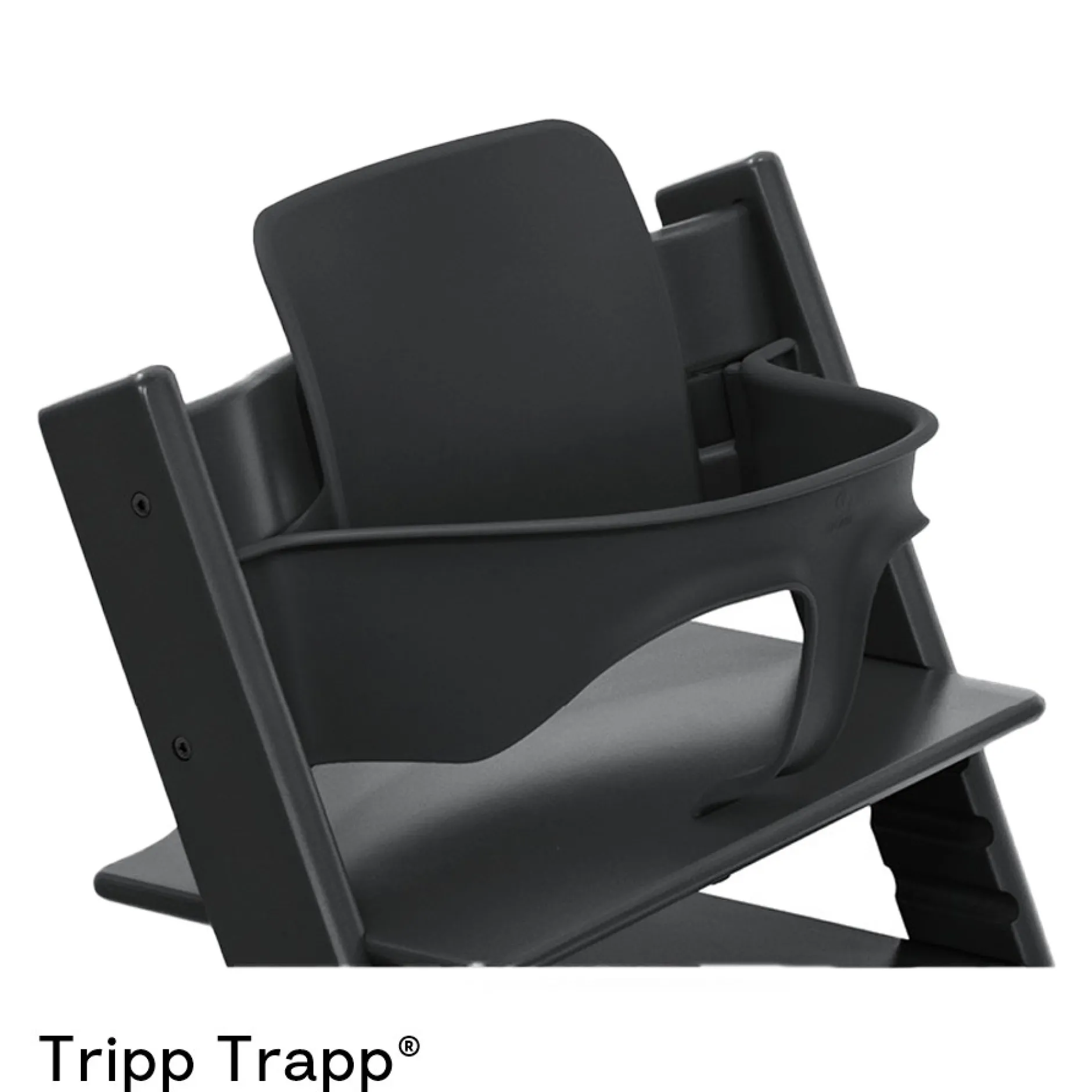 Kinderstoel Accessoires*Stokke Tripp Trapp babyset Black