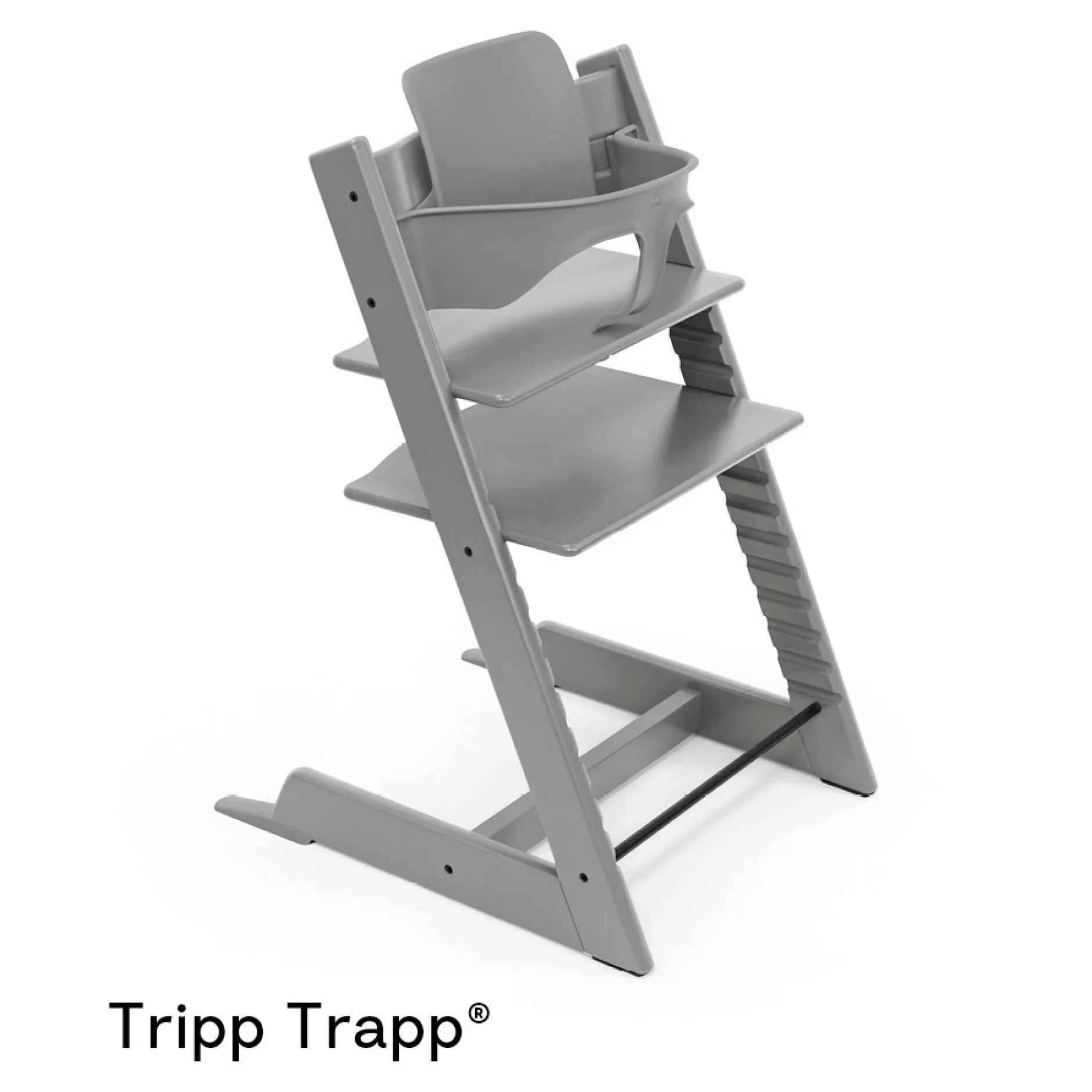 Kinderstoel Accessoires*Stokke Tripp Trapp babyset Storm Grey