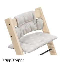 Kinderstoel Accessoires*Stokke Tripp Trapp classic kussen Silver
