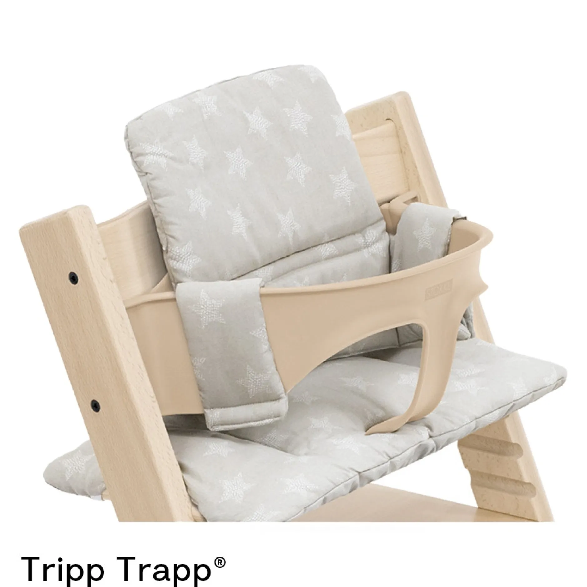 Kinderstoel Accessoires*Stokke Tripp Trapp classic kussen Silver
