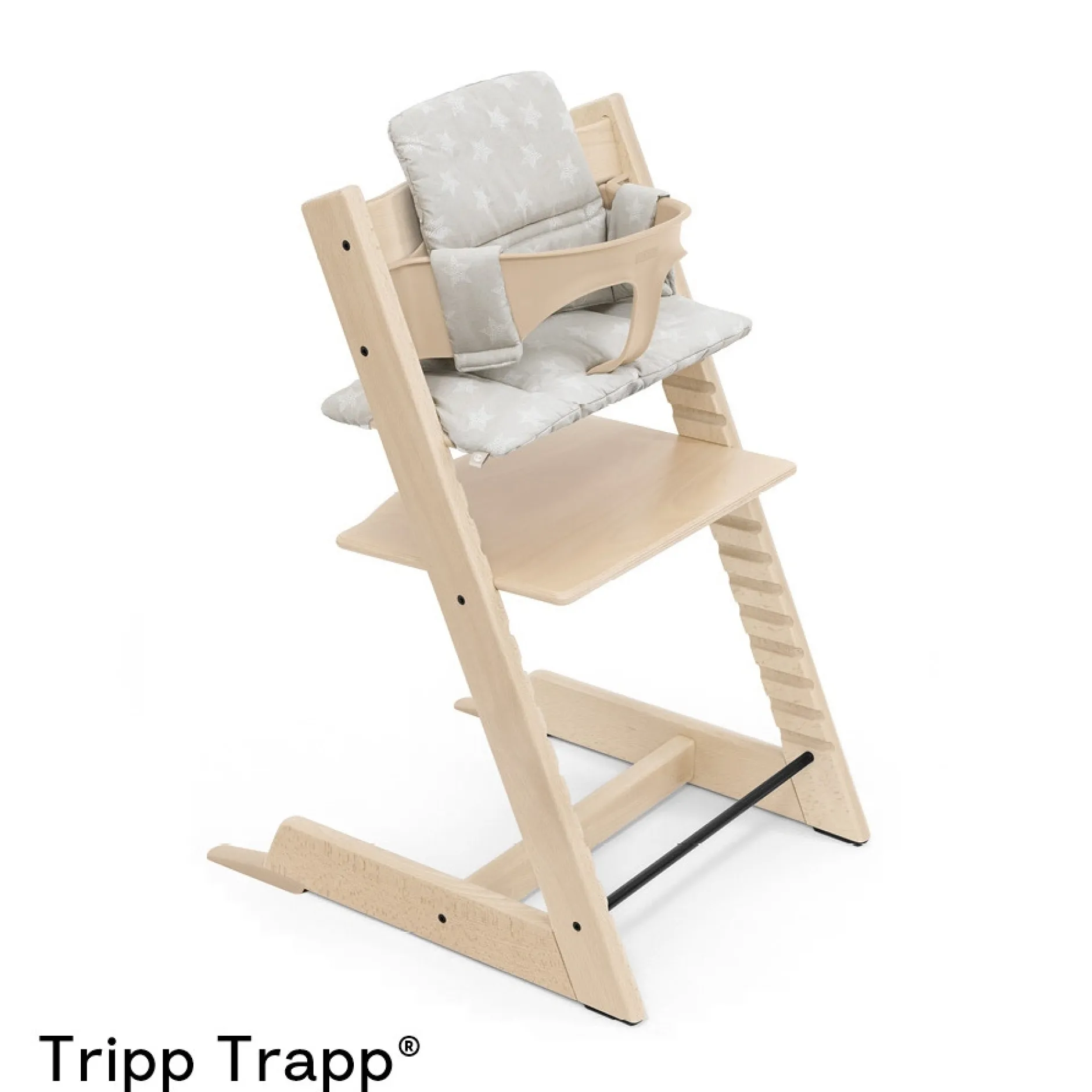 Kinderstoel Accessoires*Stokke Tripp Trapp classic kussen Silver