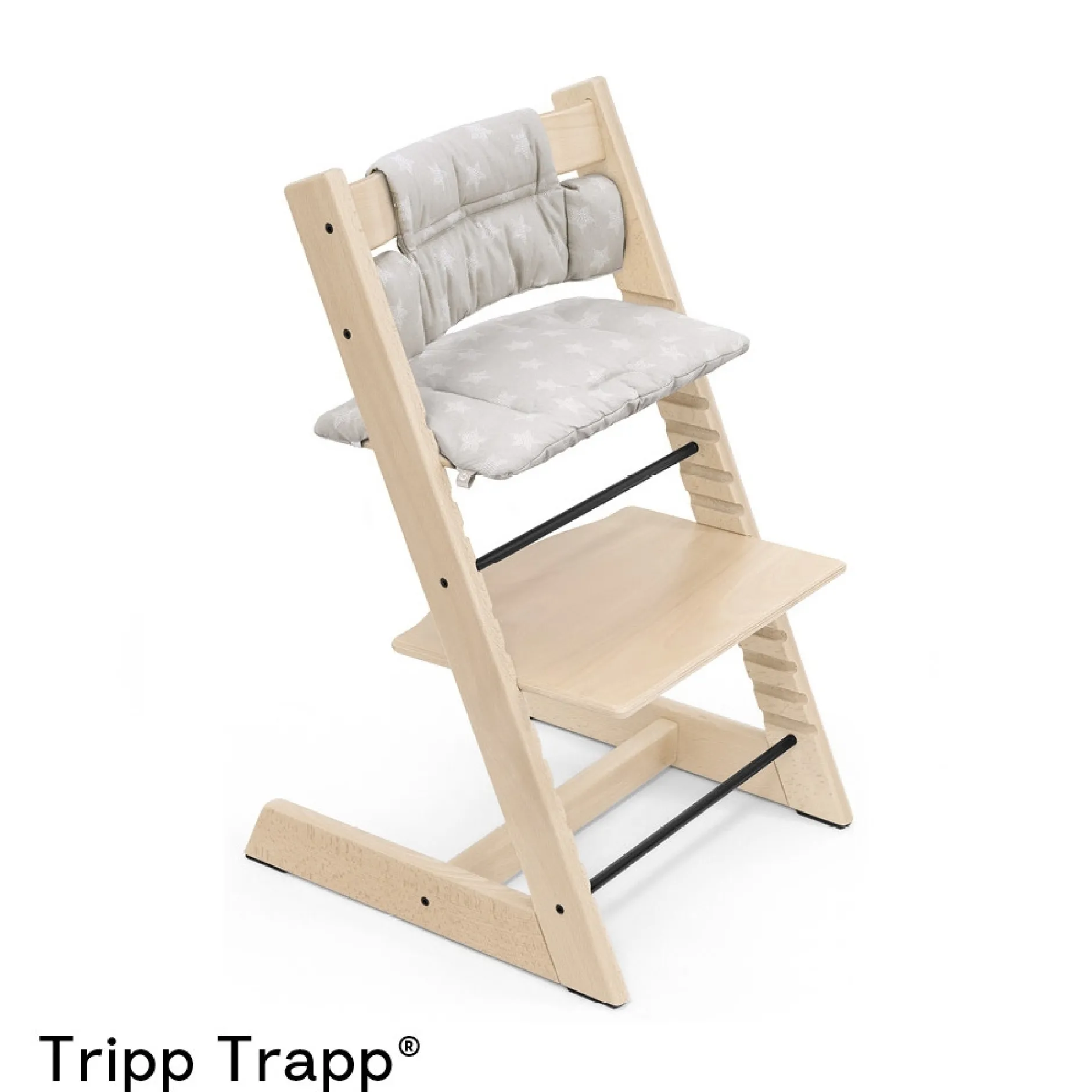 Kinderstoel Accessoires*Stokke Tripp Trapp classic kussen Silver
