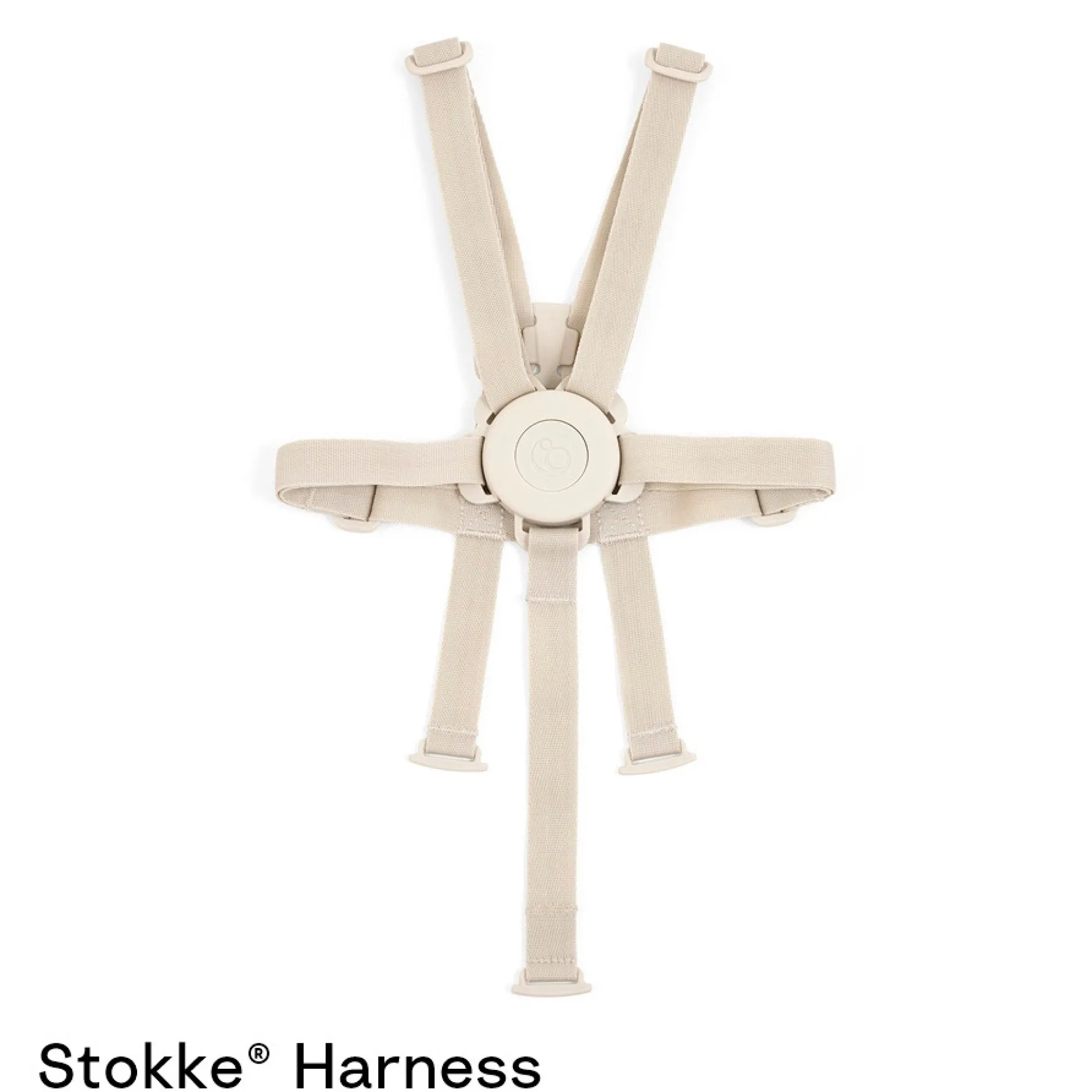 Kinderstoel Accessoires*Stokke Tripp Trapp Tuigje Beigebrown