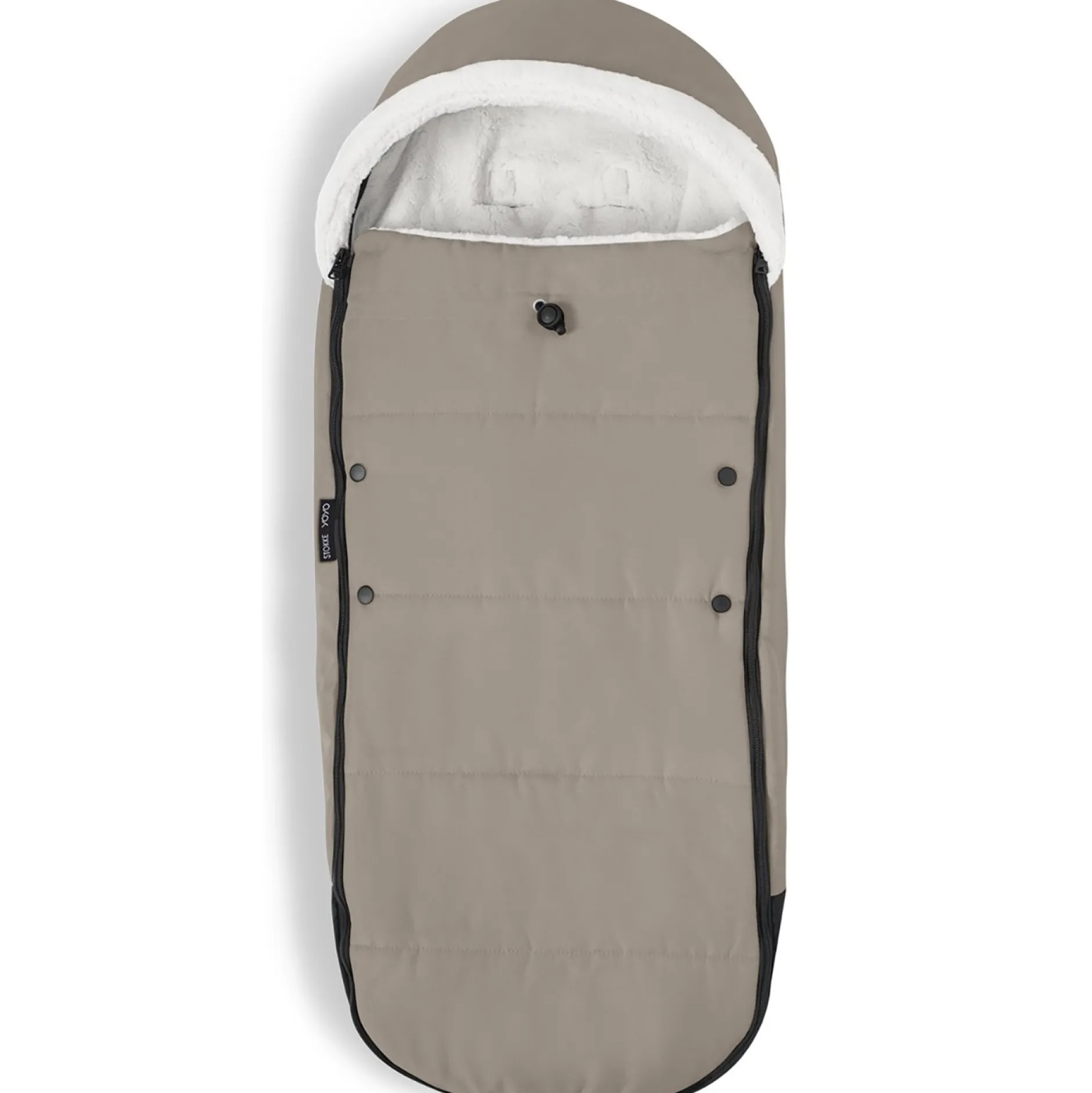 Voetenzakken|Voetenzakken*Stokke Yoyo voetenzak Taupebrown