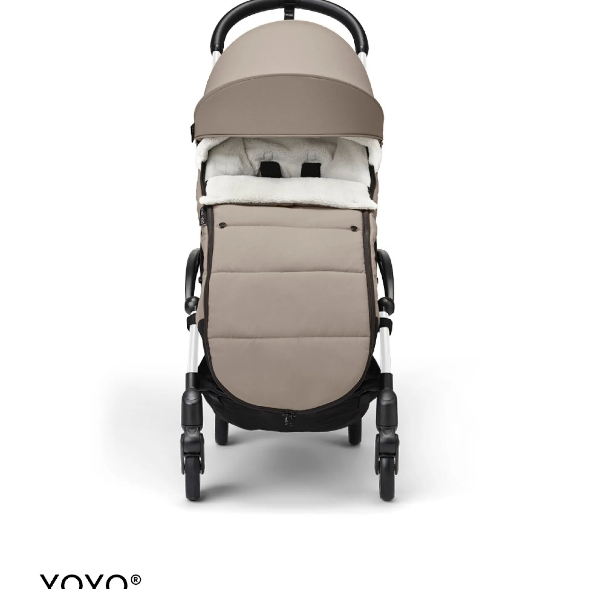 Voetenzakken|Voetenzakken*Stokke Yoyo voetenzak Taupebrown