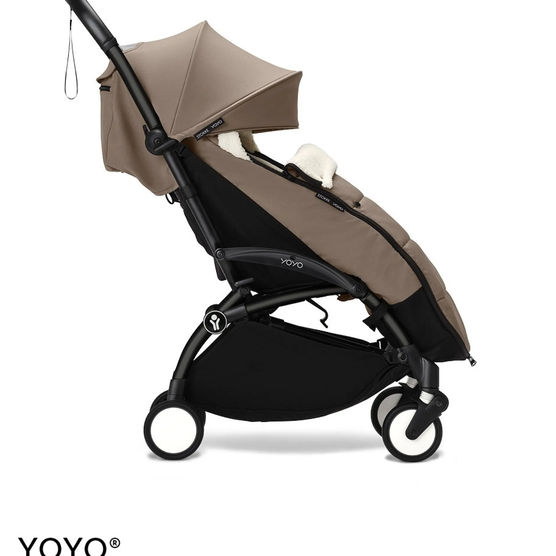 Voetenzakken|Voetenzakken*Stokke Yoyo voetenzak Taupebrown