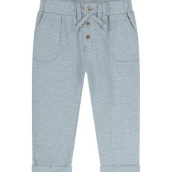 Broeken & Tuinbroeken|Broeken*Sweet Petit baby broek Benja  effen blauw Light Sky Blue
