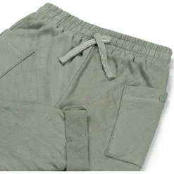 Broeken & Tuinbroeken|Broeken*Sweet Petit baby broek  effen groen Sage Green