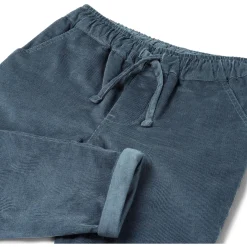 Broeken & Tuinbroeken|Broeken*Sweet Petit baby broek Goof  effen blauw Midnight Blue