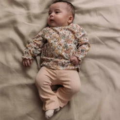 Broeken & Leggings|Broeken*Sweet Petit baby broek Ize effen roze Light Salmon