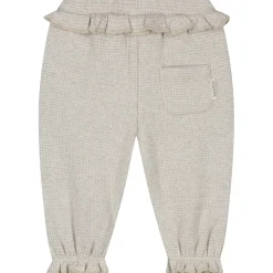 Broeken & Leggings|Broeken*Sweet Petit baby broek Noor  effen beige Dark Brown Melange