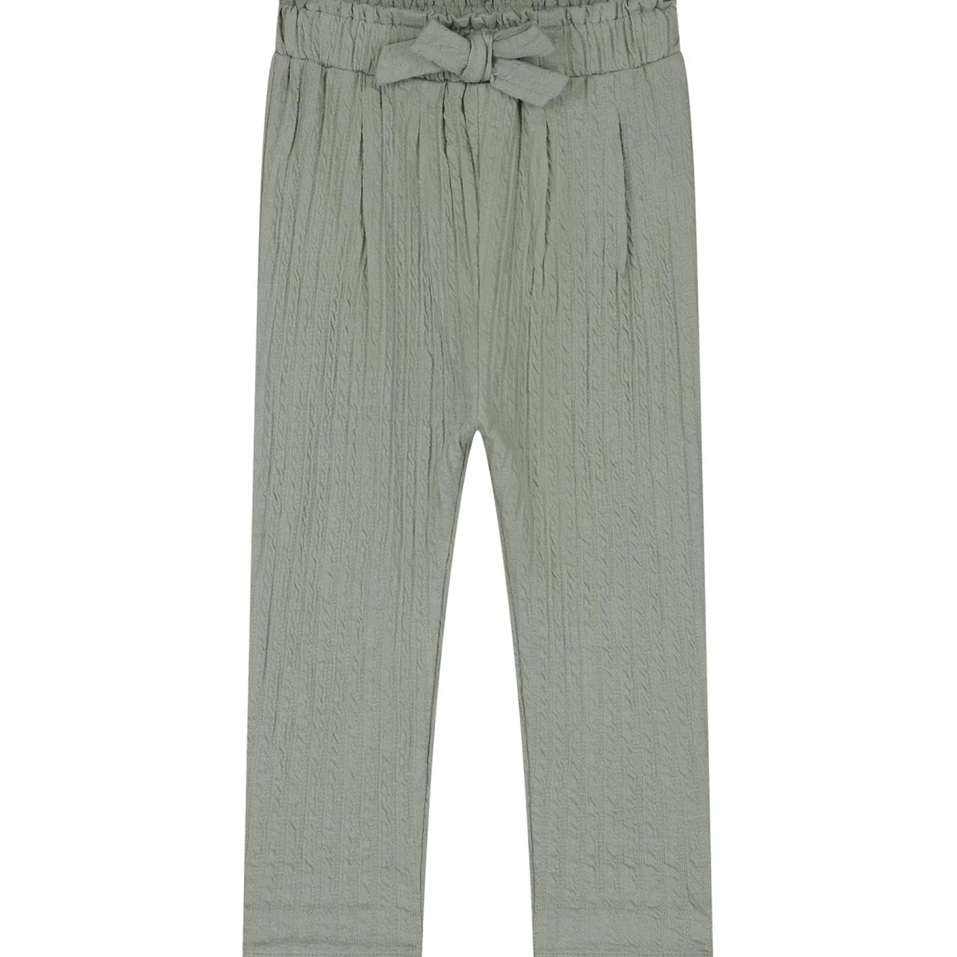 Broeken & Leggings|Broeken*Sweet Petit baby broek Puck effen groen Sage Green