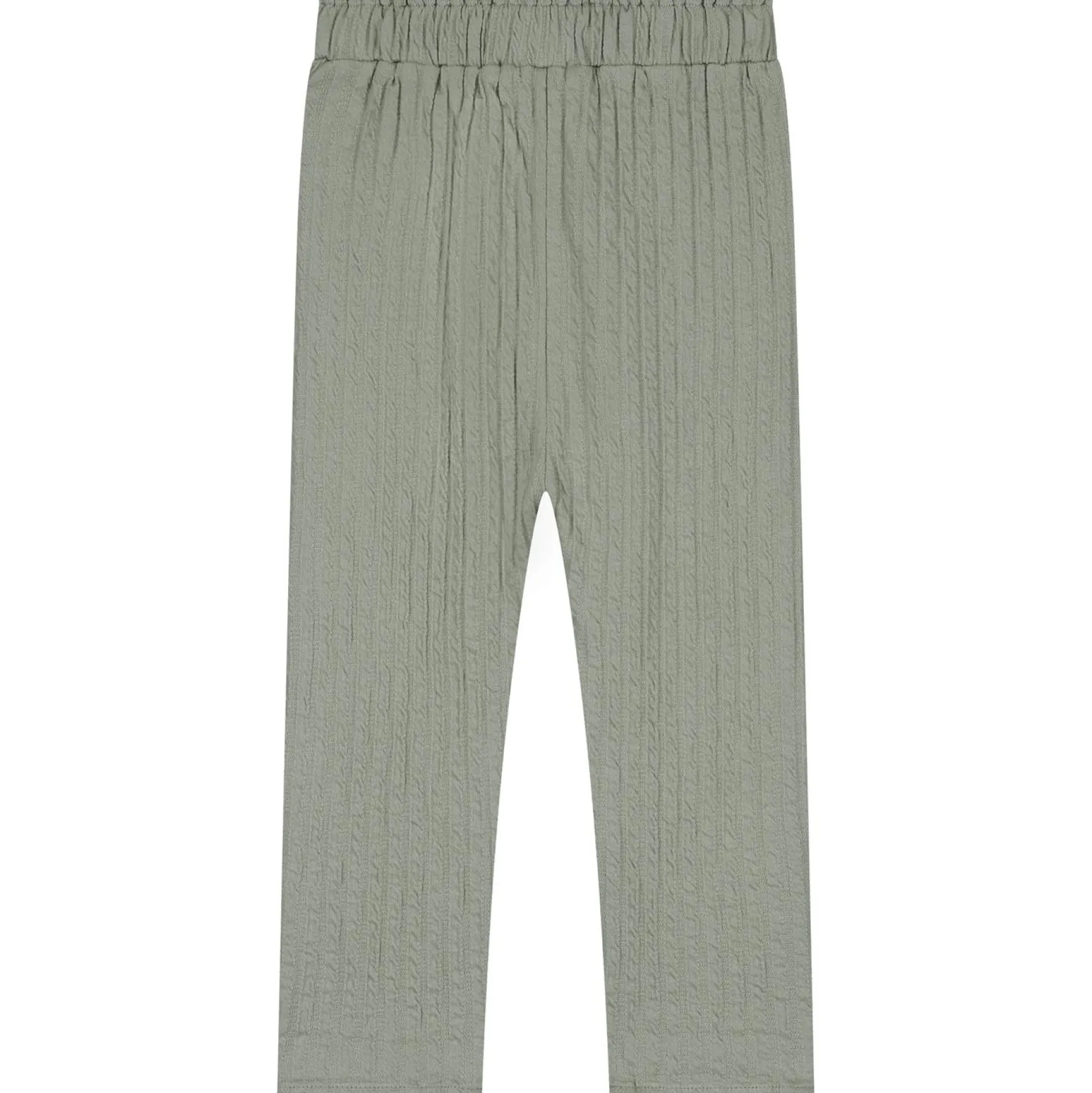 Broeken & Leggings|Broeken*Sweet Petit baby broek Puck effen groen Sage Green
