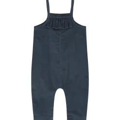 Boxpakjes & Jumpsuits*Sweet Petit Baby jumpsuit Lovi spaghettibandjes effen blauw Midnight Blue