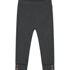 Broeken & Tuinbroeken|Broeken & Leggings*Sweet Petit baby legging Sam effen antraciet Anthra Grey Melange