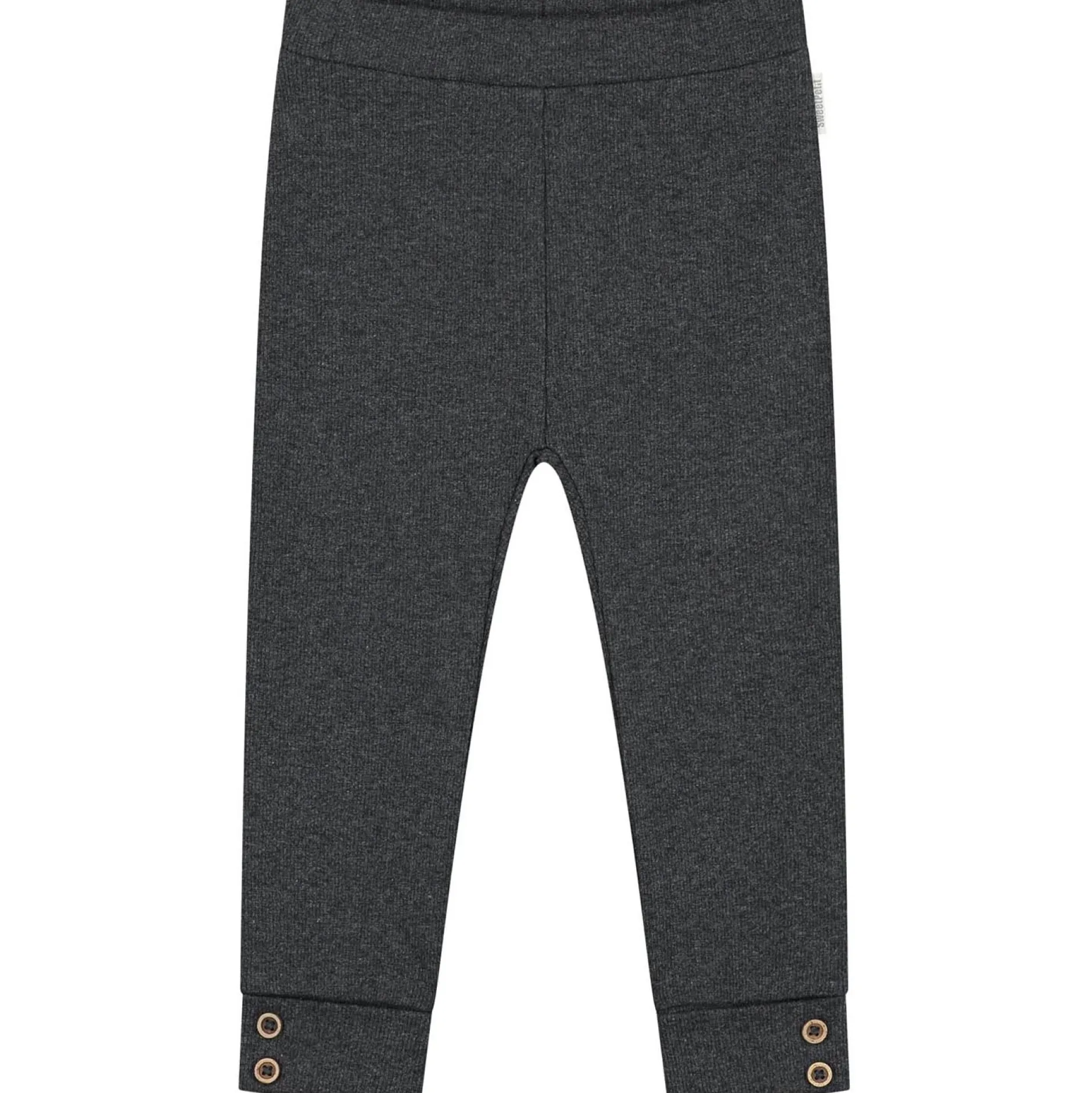 Broeken & Tuinbroeken|Broeken & Leggings*Sweet Petit baby legging Sam effen antraciet Anthra Grey Melange