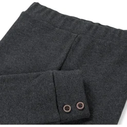 Broeken & Tuinbroeken|Broeken & Leggings*Sweet Petit baby legging Sam effen antraciet Anthra Grey Melange