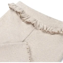Broeken & Leggings|Leggings*Sweet Petit baby legging Pien  effen beige Soft Ecru Melange