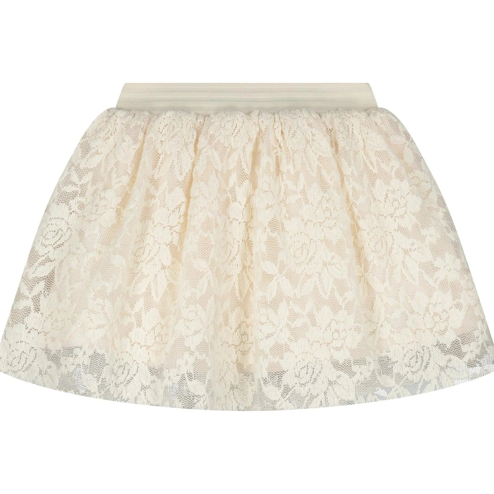 Jurken & Rokken|Jurken & Rokken*Sweet Petit baby Rok Vikki bloemen wit Dark Off-White