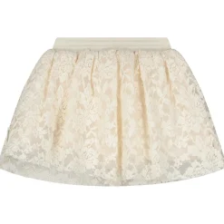 Jurken & Rokken|Jurken & Rokken*Sweet Petit baby Rok Vikki  bloemen wit Dark Off-White